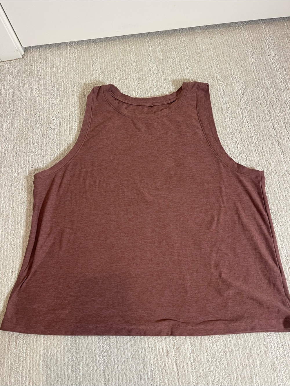 Beyond Yoga Relaxed Tank Top - Dusty Rose